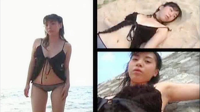 甜美亚洲少女Kaori Ozeki炫耀青春身体