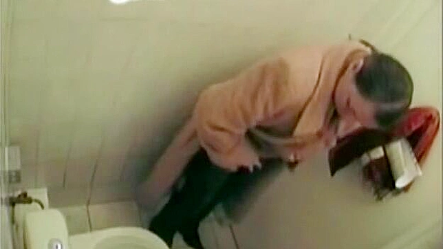 迷人的性感女神正在室内厕所里做爱