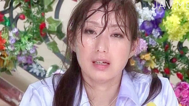 美味美人享受口交后奶油般面部喷发