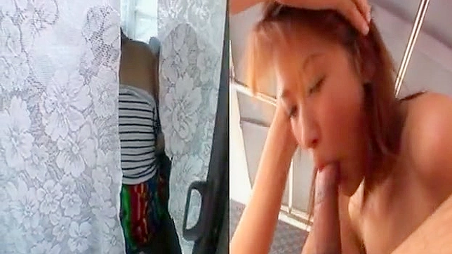 致命美女：日本女孩深喉巨棒的诱惑之旅