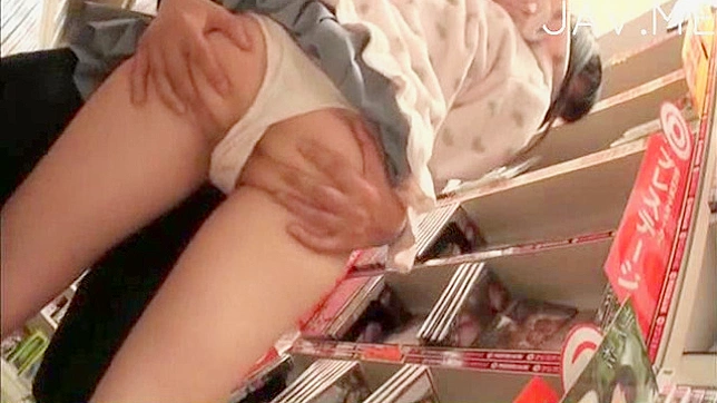 Lesbian Oral Pleasures As Nicole Gets Deeply Drilled In The Store