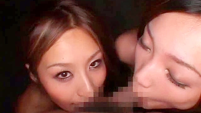 蒂妮和她变态的朋友比拼口交技艺