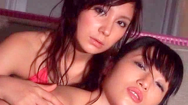 性感女同性恋互相抚摸身体