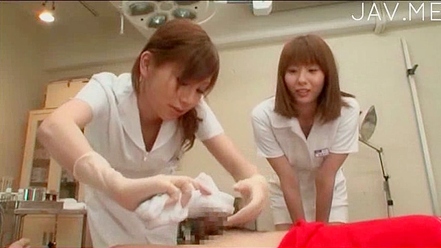 调皮护士收集精液