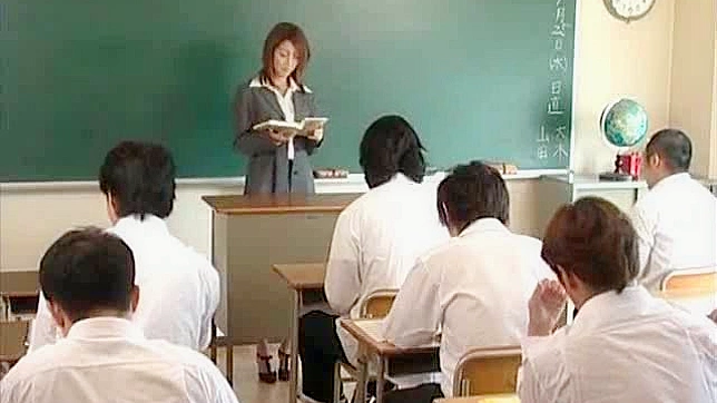 饥渴的老师想要干炮