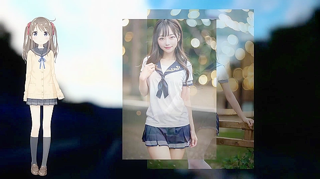 穿水手服的美女渴望性爱AI色情视频