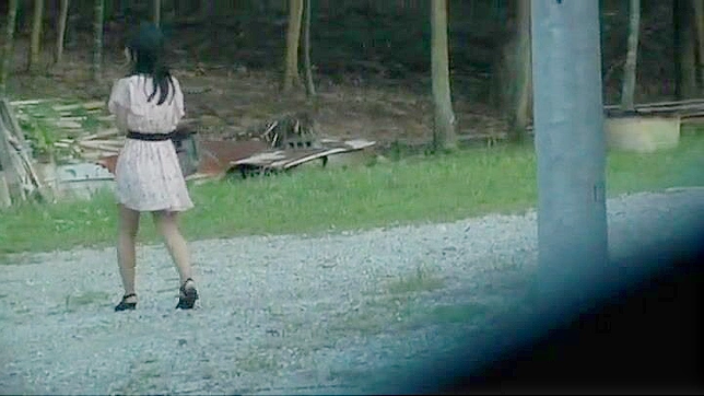 偷拍镜头下的日本女孩户外自慰，高风险的自我满足