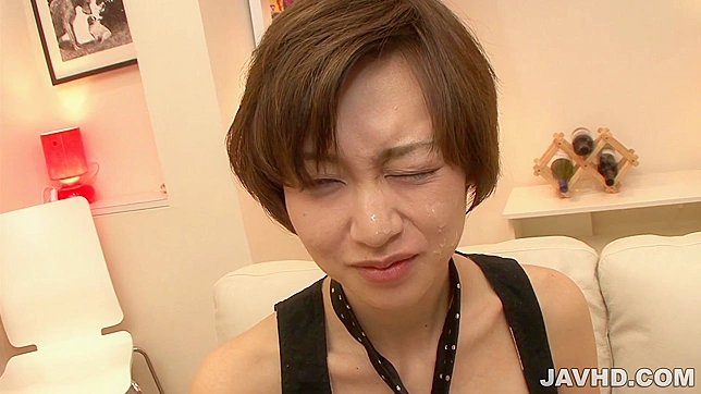 与Akina Hara的三人亚洲口交必看！