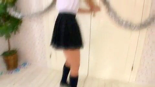 梦中情人美优三人行幻想成真，最后甜蜜喷射