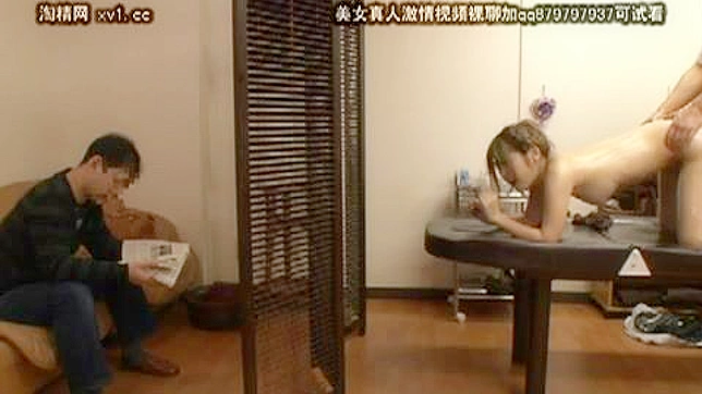 日式Cuckold妻子按摩时愉悦的呻吟声令人销魂