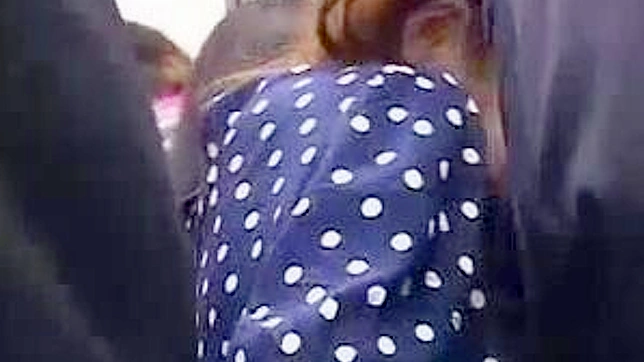 性感女职员在日本列车上被摸