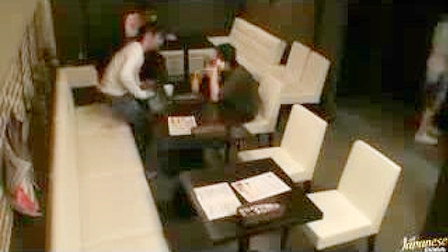 Sexy Asians in Coffee Shop Awaits Porn Star