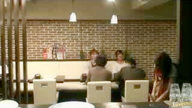 Sexy Asians in Coffee Shop Awaits Porn Star