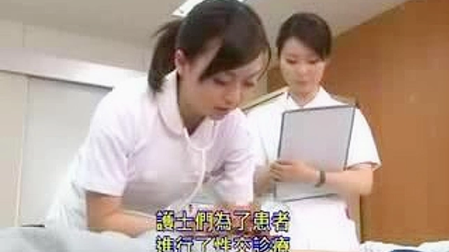 调皮护士协助日本病人完成精子采集任务