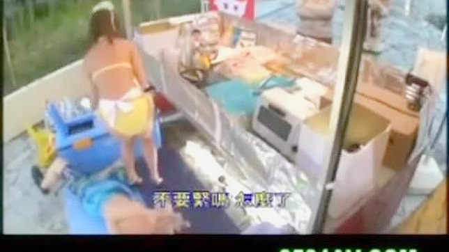 亚洲美人户外炫目性感表演！