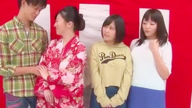 令人屏息的日本胖妹狂野群交盛宴