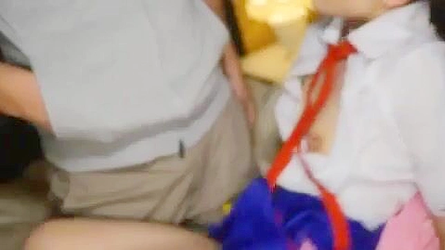 日本校園妹與同學激戰 口交禁忌成人視頻！