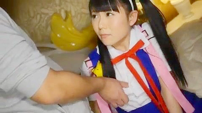 日本校園妹與同學激戰 口交禁忌成人視頻！
