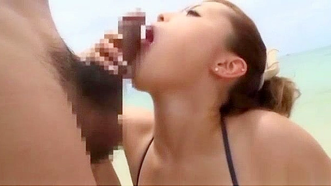 日式成人片：Rino Kirishima 户外三人大战性感日本美女