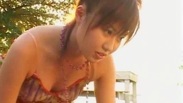 日本美女神谷莉乃在户外JAV中的绝佳第一视角体验