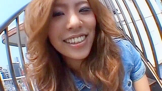 日系情侣户外激情：Yui Ogura与Tamaki Nanase的真人秀