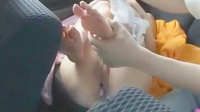 日本美人香野ありさ穿性感内衣，JAV指交场景