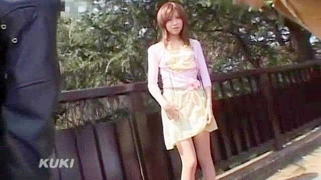 日裔色情明星伊泽千夏在新户外JAV影片里