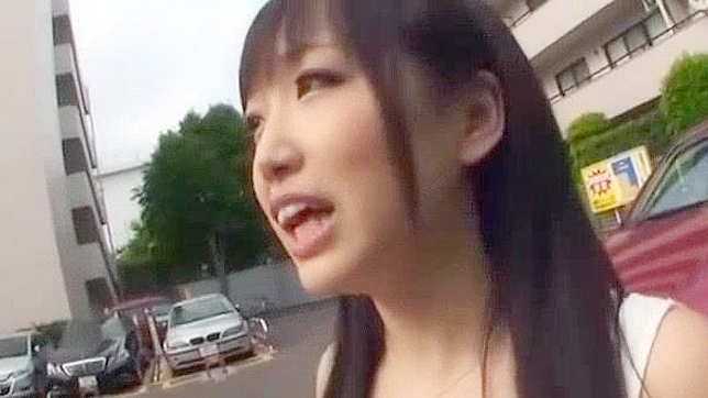 日式激情：松下明里户外诱惑口交特辑
