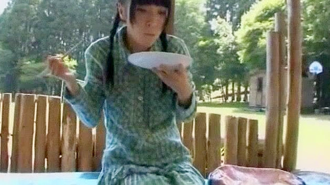 小奶日妞在JAV電影中狂野表演