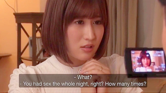 与日本婊子森日奈子的 cuckolding — 独家且迷人的体验