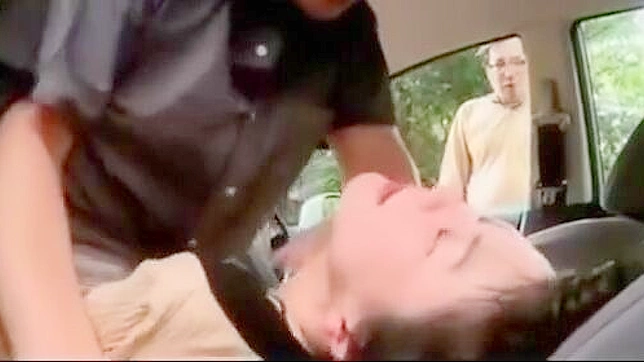 日本车外遇奇观：震惊丈夫亲眼目睹妻子与陌生人狂野一游！