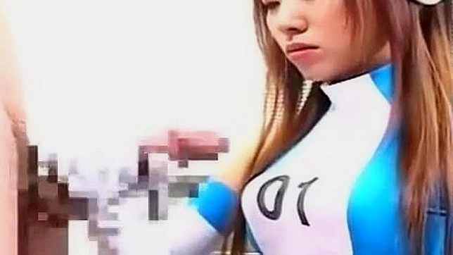 日本美女掌控一切 – 迷人AV女优化身性感机器人护士！