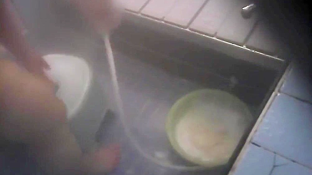 浴室里的熟女偶像：妻子的秘密时刻