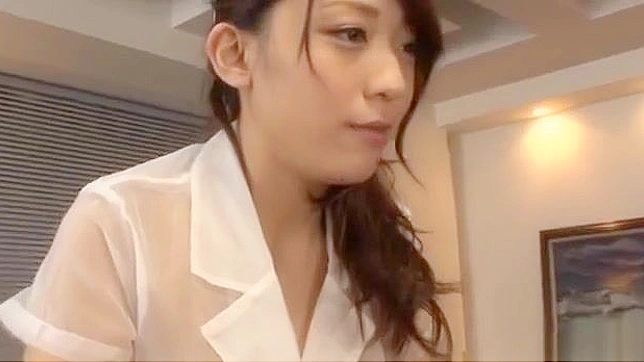 JAV女神Ria Kashii的脸蛋被浓密的精液填满