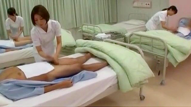 日本性感护士梦羽凉、夏目奈津美与山梨柚子的JAV艳情场景