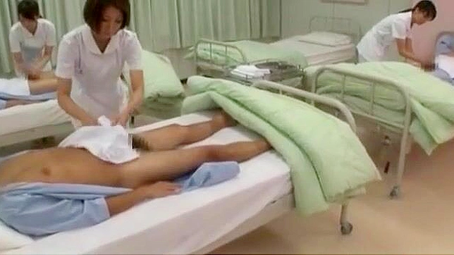 日本性感护士梦羽凉、夏目奈津美与山梨柚子的JAV艳情场景