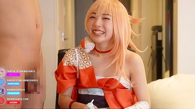 日本魅力女巫带给男人迷人的腋下快感体验