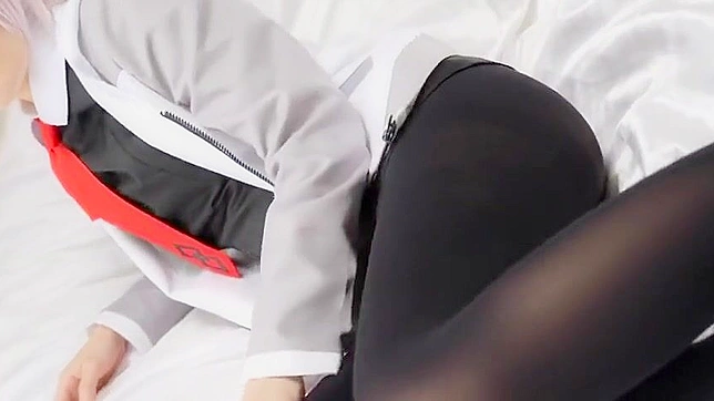 穿丝袜的日本女coser！