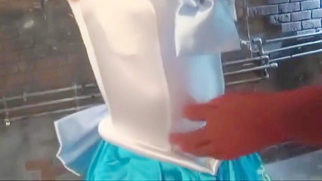 JAV情趣：迷人的日本美女扮演落难少女角色戏