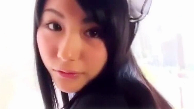 戴手套的女仆装JAV美女—仅限你眼中的享受！