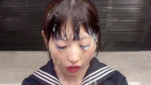 JAV妖艳女奴被热精液浇透！仅在ShortTimeBukkake观看