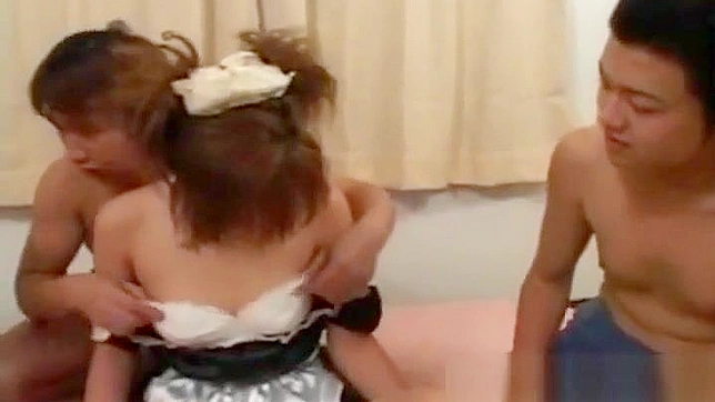 日本魔法女仆的火热性爱在第五部分被捕捉到 - 不要错过！