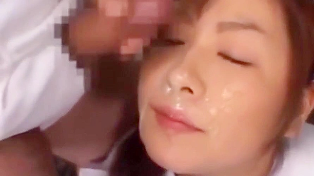 用我们日本少女女仆的集体射精秀挑逗你的感官吧！