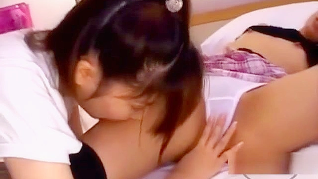 小胸美女享受极致欢愉：乳头舔舐、全身爱抚与高超的阴道愉悦。