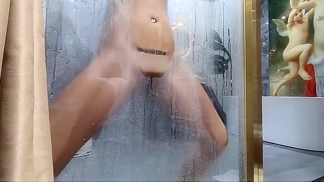 体验与Vina Moon在狂热狗式中的日本色情异域世界