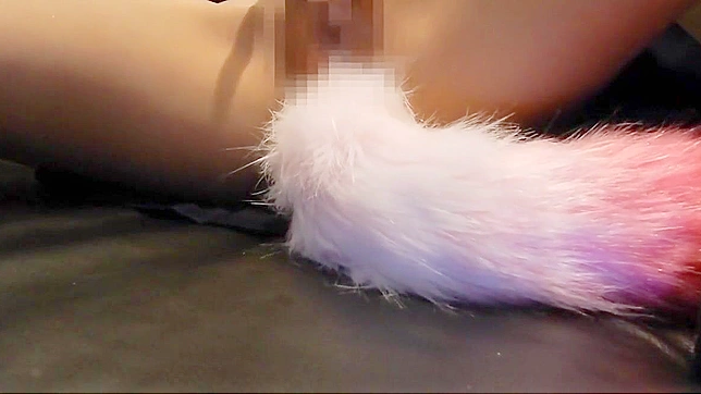 日本水手服妹子在私人网吧戴着尾巴肛交自慰