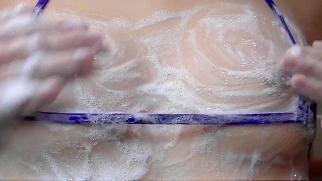 赤井的性感比基尼清洗——诱人的日本美人诱惑与挑逗