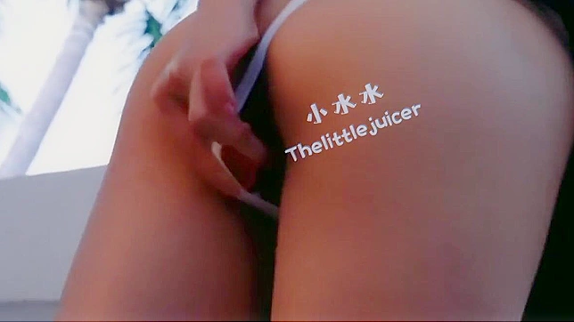 日本AV：酒店阳台喷潮，差点被发现！！