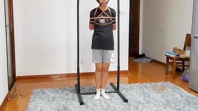 释放你的幻想！可爱小妞日本绳艺束缚狂欢享乐夜！