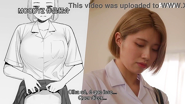 色欲学生野乃香和石原望美在卡拉米扎卡里疯狂放纵！